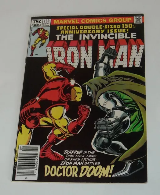 INVINCIBLE IRON MAN # 150 MARVEL COMICS NEWSSTAND VARIANT DOUBLE SIZE v Dr. DOOM
