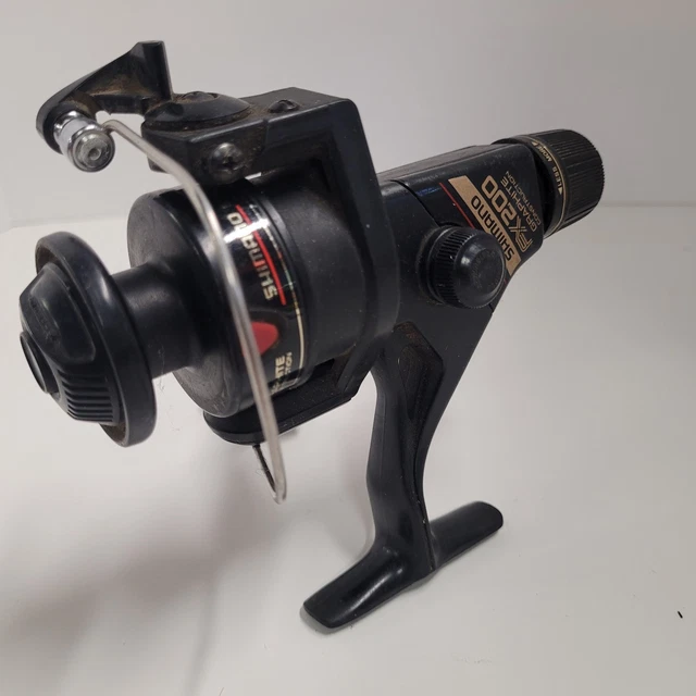 Moulinet Toupie Shimano FX300 – Quick Fire 2 – Graphite – Bobine Shimano R3 – Vintage