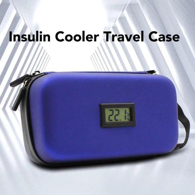 Custodia frigorifera per insulina schermo LCD da viaggio - radiatore per insulina