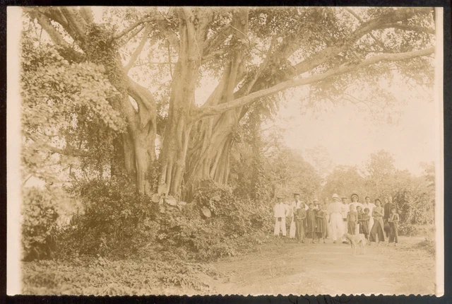 Indochine Vietnam COCHINCHINE, ...sur le Viam Nao, Citrate print 1903 - 12x18 cm