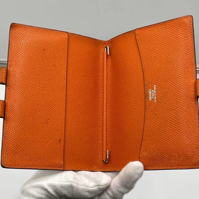 ❤️Hermes❤️HERMES Agenda GM Notebook Cover Schedule [Good Condition] Unisex