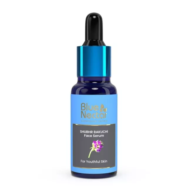 Blue Nectar Bakuchi Anti Aging Serum for Fine Lines Wrinkles & Dark Circles 30ml