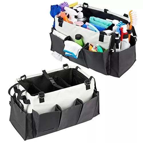 Noelen Gad Large Wearable Cleaning Caddy Bags with Handle and
