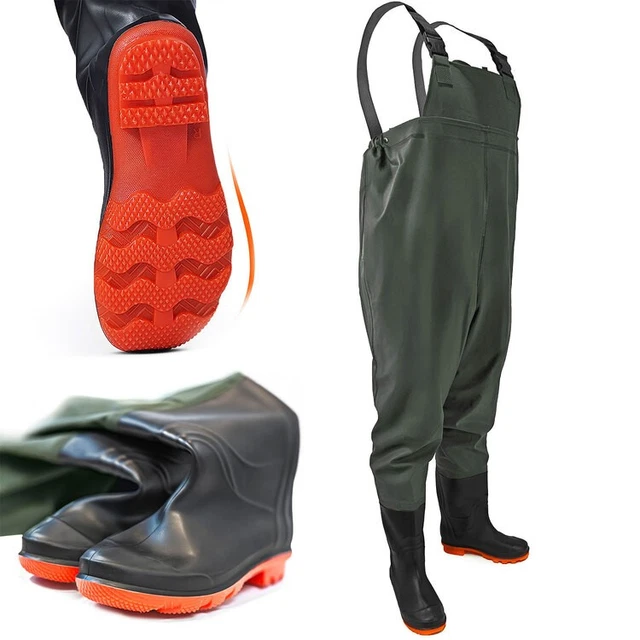 VidaXL Wathose Mit Stiefeln - Perfekt Für Angler, Jäger & Outdoor-Aktivitäten