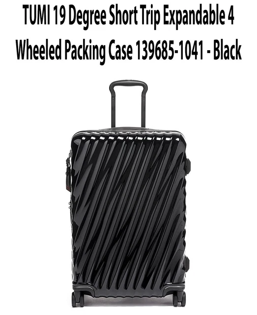TUMI 19 Degree Short Trip Expandable 4 Wheeled Packing Case 139685-1041 - Black 2
