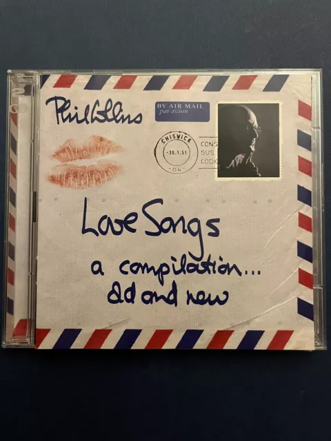 Phil Collins Love Songs Barely Used 25 Track Hit Ballads Cd Pop Rock 80s 90s