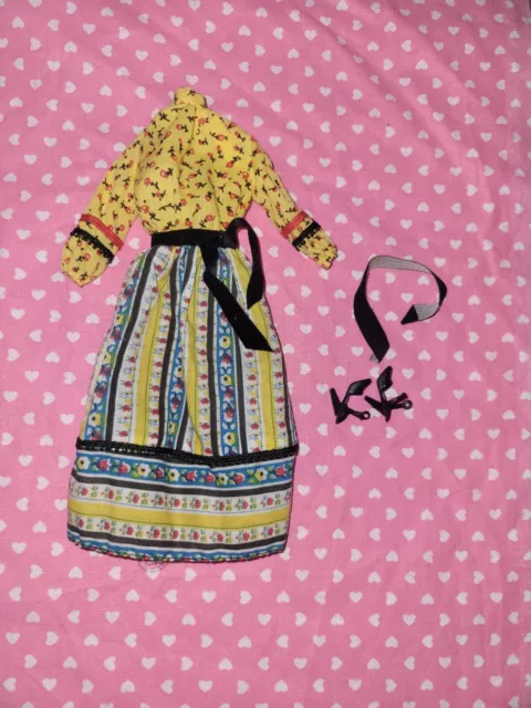 Barbie vintage Superstar Best Buy #2226 1978 abito tenue Outfit robe 80 70 DRESS