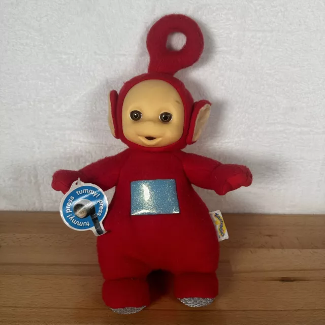 Teletubbies 16" Talking Po Red Plush Toy Doll - Vintage 1998 Hasbro Playskool