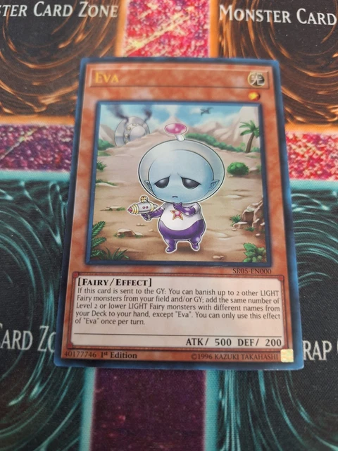 YUGIOH EVA SR05-EN000 Ultra Rare 1st Edition 1.29 - PicClick UK