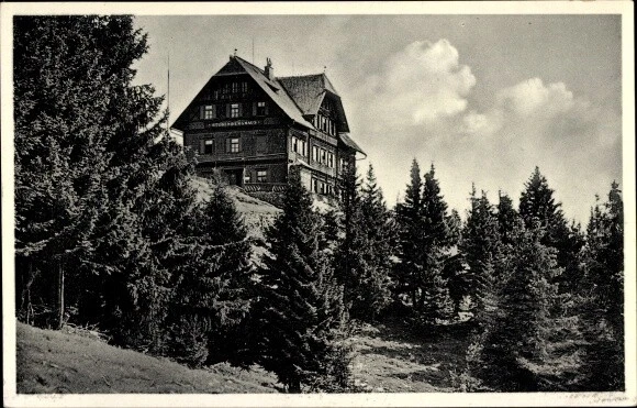 Ak Sankt Radegund bei Graz Steiermark, Stubenberghaus, Schöckl - 3984075