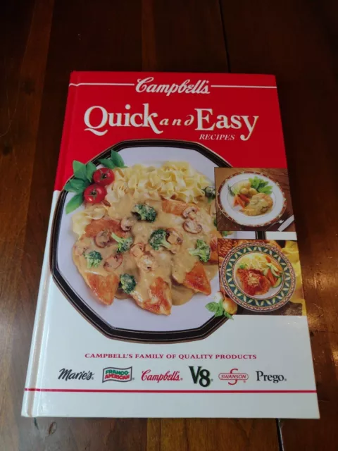 Campbells Quick Easy Recipes Campbell's Soup Marie's V8 Swanson Prego Franco