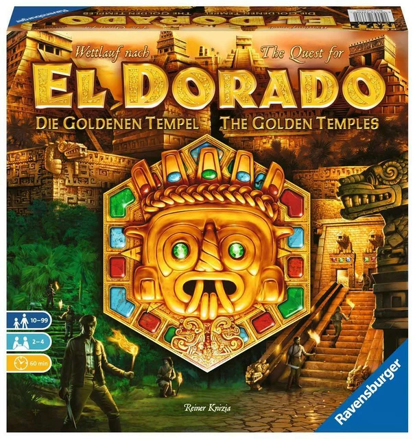WETTLAUF NACH EL DORADO - DIE GOLDENEN TEMPEL - Ravensburger 26129 - NEU