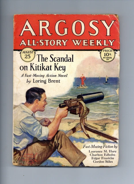 Argosy Part 3: Argosy All-Story Weekly Aug 25 1928 VG