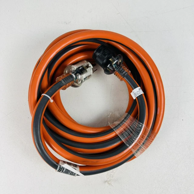RIDGID HEAVY DUTY 25 ft. 10/4 Twist Lock L1430 Generator Extension