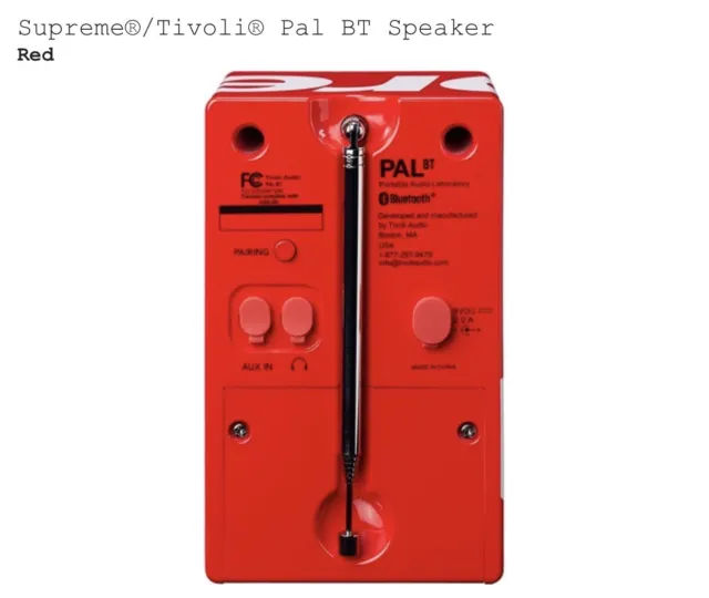 Haut-parleur Bluetooth Supreme Tivoli® PAL BT radio AM FM 3