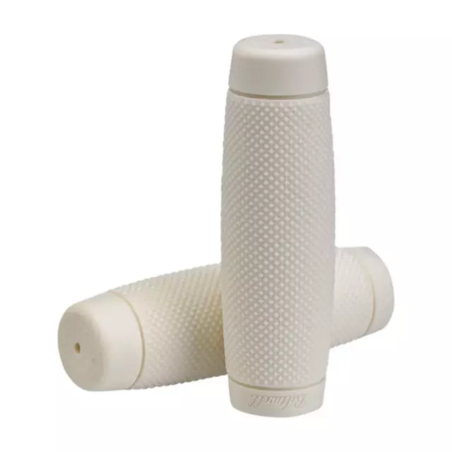 Biltwell 1 " Caisse Grips Recoil Blanc For Harley-Davidson