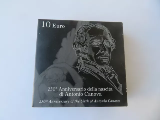 2007 10 euro Italia Ag Fs BE PP Antonio CANOVA  Italie italy Italien    CPS