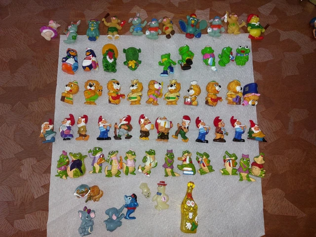 Figurine Aliene Collezionabili Set Sorpresa Kinder Super Spacys Aliens Martians 2001 - Figurine Da Collezione Per Bambini, Originale Ferrero Figurine Da Collezione Anni 2000 - Foto 6