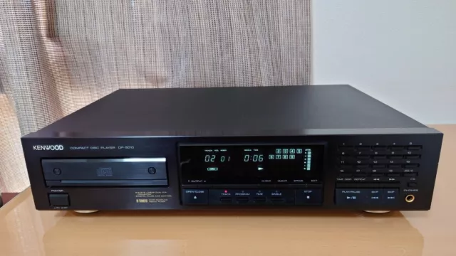 KENWOOD CD Player DP-5010 Black Audio Devices Japan Used Operation Confirmed