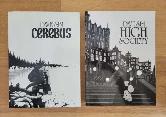 Cerebus Book 1 and 2 Tpb Dave Sim High society