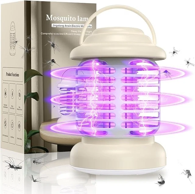 FLY ZAPPER INDOOR, Bug Zapper Fly Killer 1200mAh USB Rechargeable ...