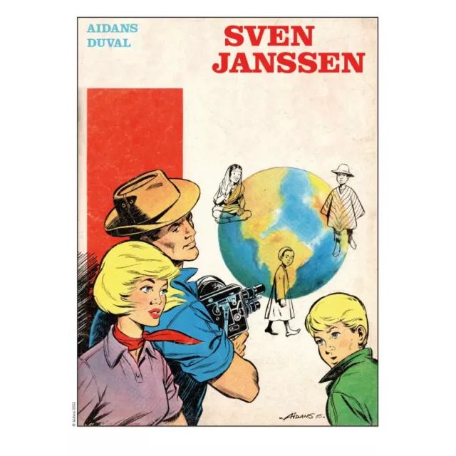 SVEN JANSSEN GESAMTAUSGABE #2 HC VZA + Artprint E. AIDANS Tunga,Tony Stark, Zack 2