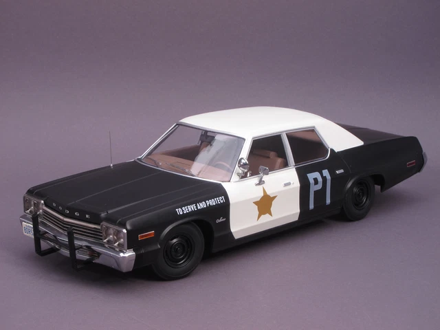 DODGE MONACO ÉCHELLE 1/18 KK - Bluesmobile - 1974 - KKDC181127 EUR 62