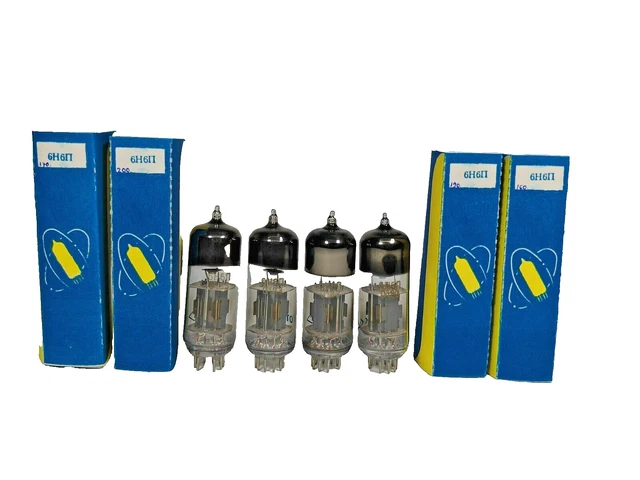 Válvula De Vacío 6P14P (equivalente A EL84/6BQ5) - Usada, Probada Y 100% Funcional, Para Amplificadores