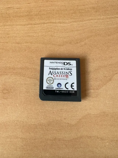 Assassin's Creed 2 Discovery (II) DS Game Nintendo DS Cartridge Only
