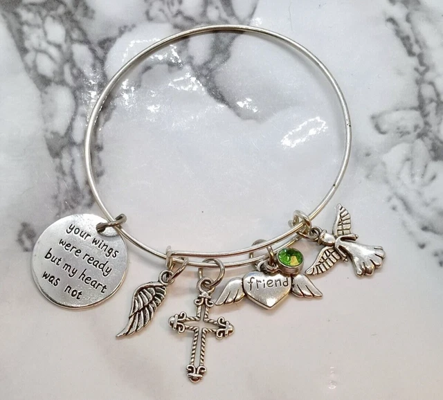 Your wings were ready but my heart was not bracelet Clearance