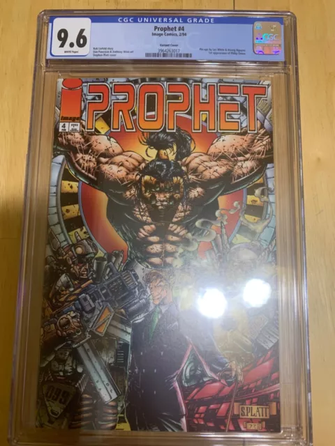 Image Prophet 4 CGC 9.6 White Pages Stephen Platt Variant Cover LOW CENSUS