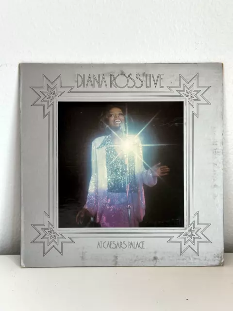 Diana Ross Live at Caesars Palace LP 1974 Motown Records M6-801S1 Vinyl