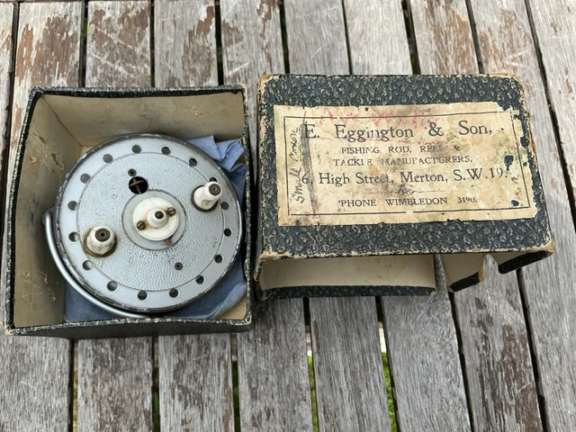 edgar sealey fishing reels Vintage Boxed as New Centrepin  Antique & Vintage Tackle Edgar Sealey Diamond Super 888
