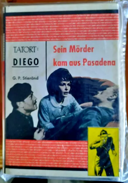 "SEIN MÖRDER KAM AUS PASADENA * G.P.Steirand - KRIMINALROMANE/Leihbücher NEU