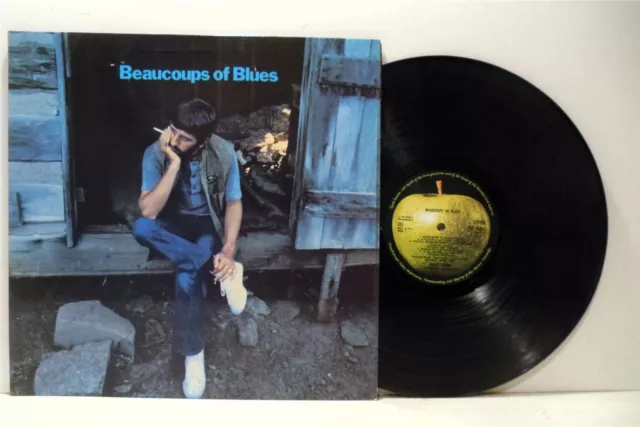 RINGO STARR beaucoups of blues (1st uk press) LP EX/EX, PAS10002, vinyl, album