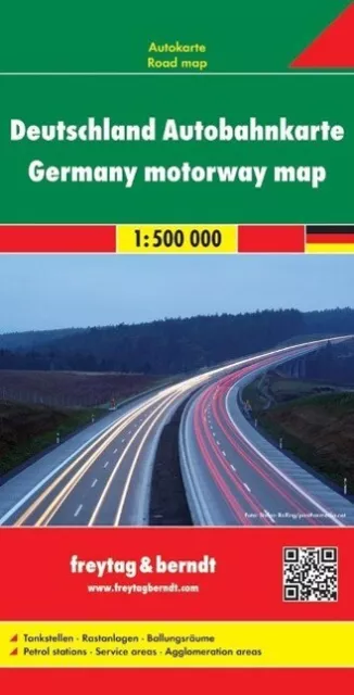 Deutschland Autobahnkarte 1 : 500 000 | Buch | 9783707909517