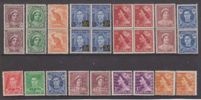 Australian Stamps MUH Nice Lot Superb