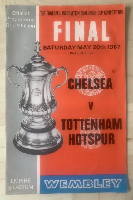 F.A.Cup Final.Chelsea v Tottenham Hotspur 20/05/1967