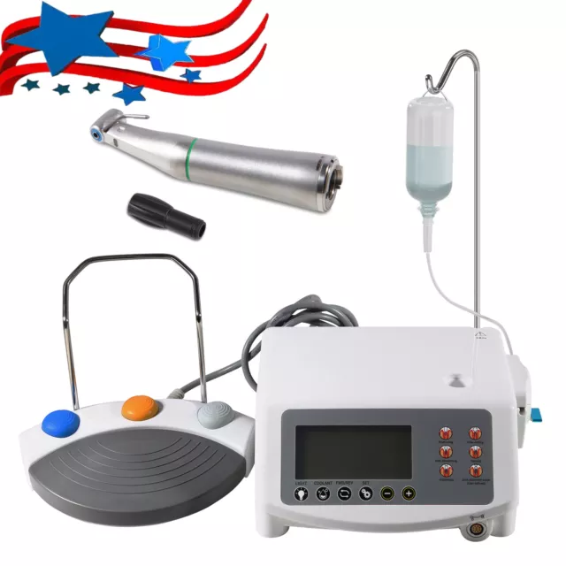 SANDENT Dental Surgical Implant System Brushless LED Motor +20:1 Handpiece