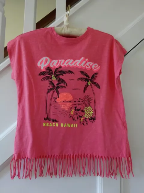 Marks & Spencer  Age 11/12 Years Pink Beach Cover Up / Top