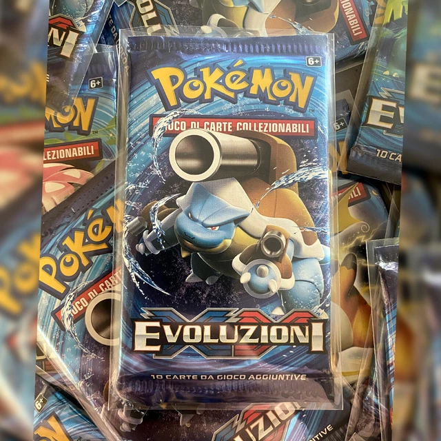 🔥 BUSTINA CARTE XY EVOLUZIONI ITA SEALED Pokemon pacchetto pack Charizard psa