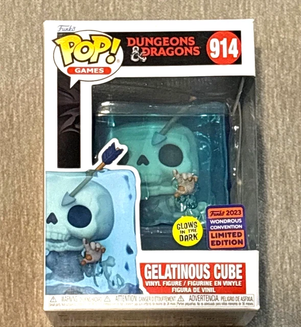 Funko Pop! Games: Donjons et Dragons - Cube gélatineux avec dracoliche n° 1069 (GildD) Gamestop Exclusive - Pops Portal