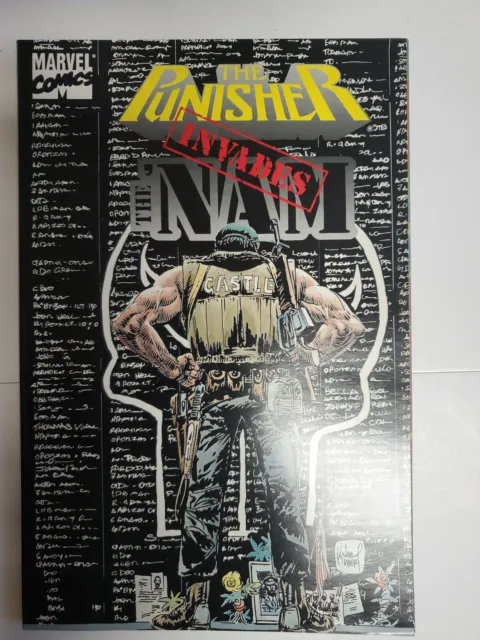 Punisher Invades the NAM Trade Paperback TPB Vietnam War Special Forces 29e2