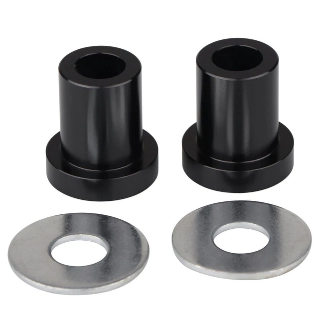 2Pcs Handlebar Riser Bushings Parts for Harley Davidson Flde Deluxe 107 Black