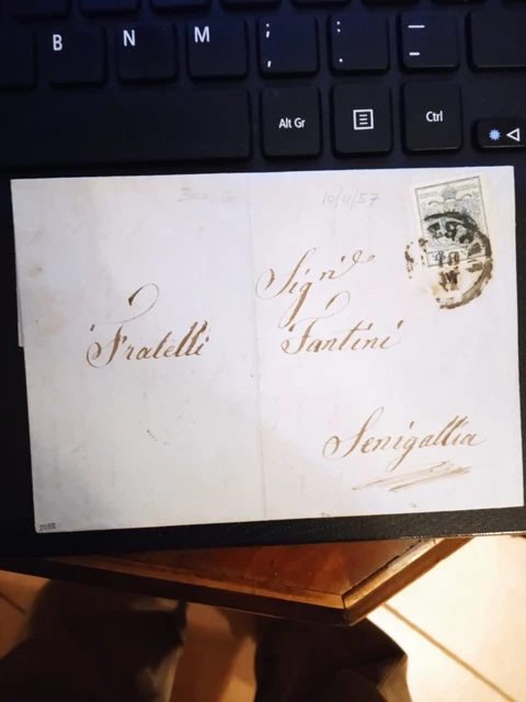 Lot De 40 Lettres Voyageuses Anciennes - Lotto Lombardo Veneto (1850-1866), Philatélie Italie