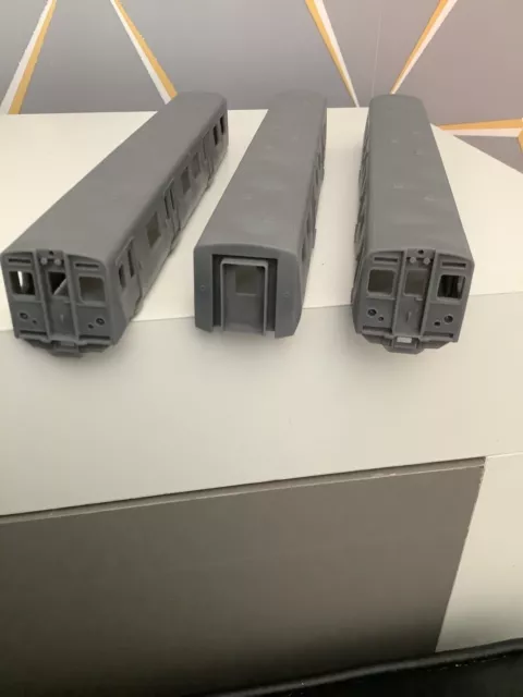 Merseyrail class 507/508 EMU 3 car unit  resin 3D printed bodies OO gauge