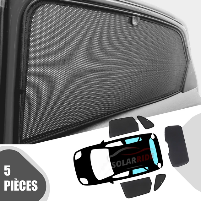 Pare-Soleil Voiture Peugeot 308 SW 2008-2013 - Set 6 Pièces | Protection Sol/Insectes
