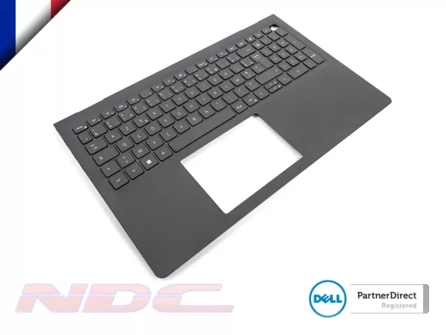 Palmrest-Clavier Français AZERTY pour Dell Inspiron 3510/3511/3515/3520/3525 BK