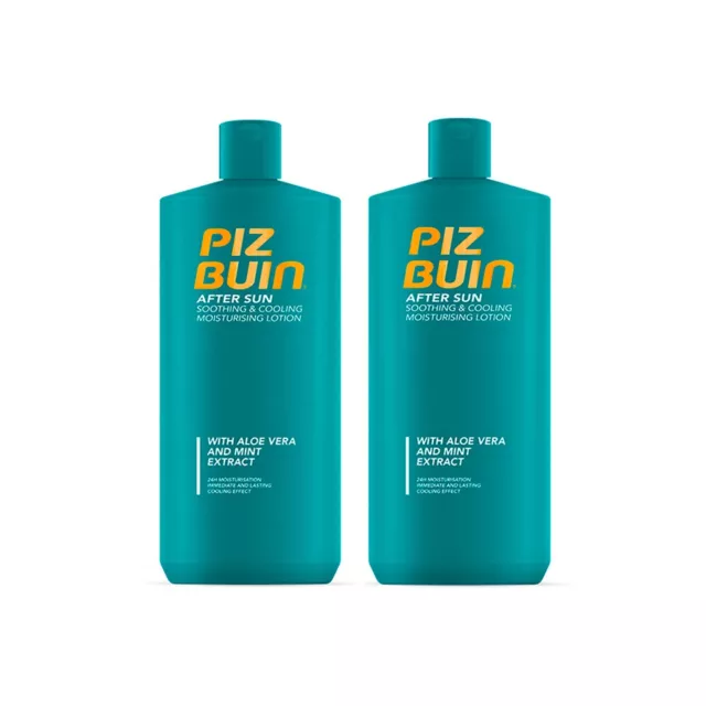 Piz Buin After Sun - Apaisante & Cooling Moisturising Lotion,Aloe & Menthe