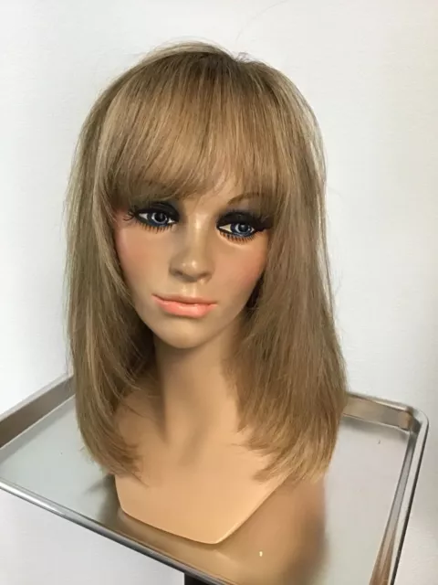 Jon Renau Remy Human Hair Wig Spirit-Evolution Rooted Color 24BT18S8 Lace Front. Jon Renau Remy Human Hair Wig Spirit-Evolution Rooted Color 24BT18S8 Lace Front.